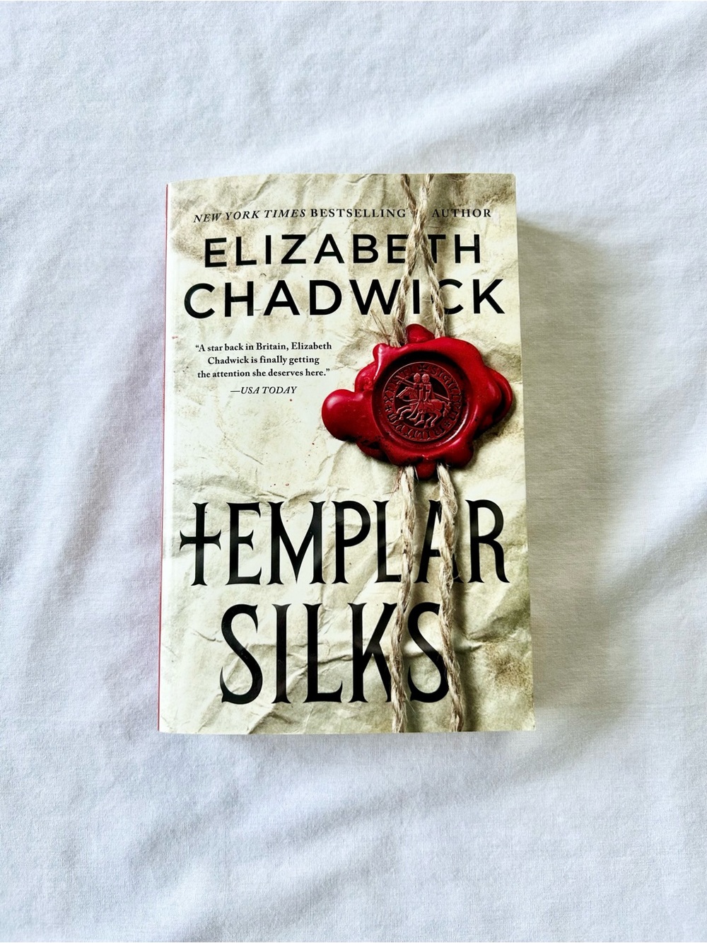 Templar Silks by Elizabeth Chadwick Paperback Novel Historical Fiction